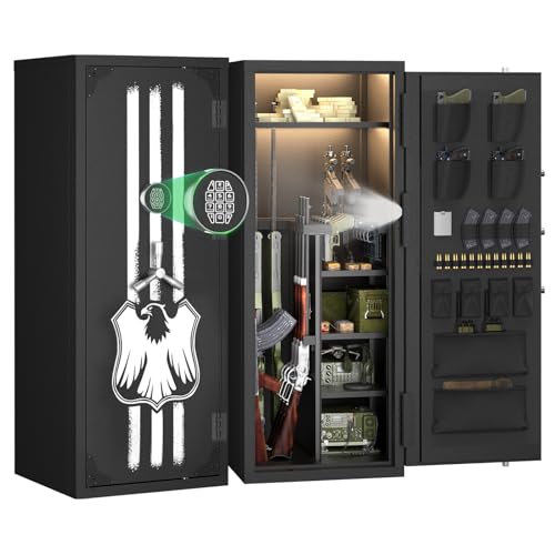 30-Gun Rifle & Shotgun Safe with Organizer, Removable Shelf