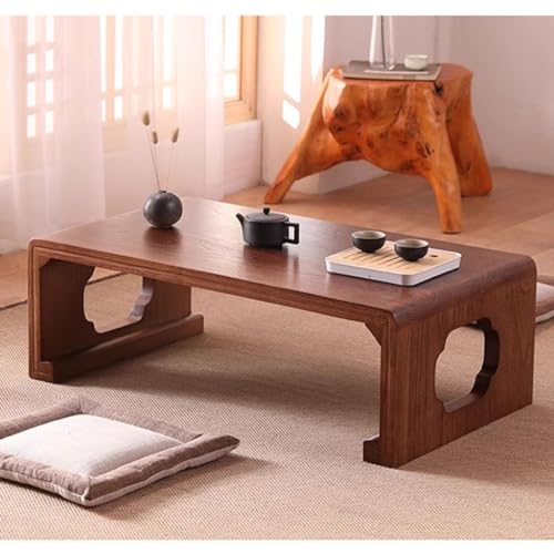 Table basse de méditation marron pour s'installer confortablement au sol - 5