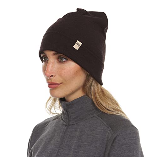 Image of 100% Merino Wool Cuff Beanie - Warm Winter Hat - Novelty Beanie - Toque