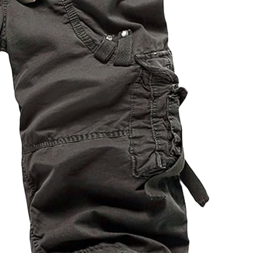 Short camouflage d'extérieur multi-poches confortable homme