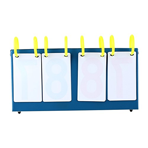 Tableau d'affichage portable compact 2 chiffres pour score et matchs de basket - 5
