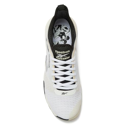 Reebok Nano Court Sport Men's Pickleball or Tennis Shoes for Men, Footwear White/Black, 10