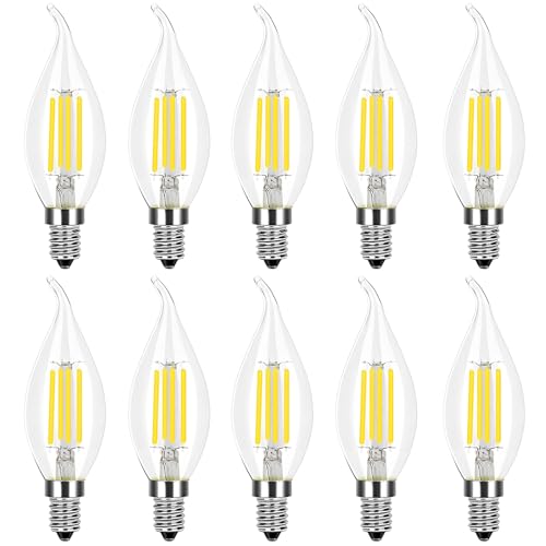 Ampoule LED E14 4W équivalent 40W pour lustre et applique AC220-240V paquet de 10