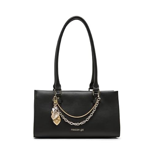 Madden Girl AHAZEL E/W Tote, Black