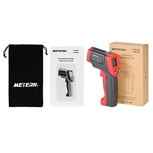 DECDEAL MK420-50 ~ 420 ° C 12: 1 Multifuncional Mini Handheld sem contato LCD Digital IR Termômetro