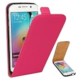 MPG Flip Hülle Handyhülle für Samsung Galaxy S4 Mini Hülle Schutzhülle für Samsung Galaxy S4 Mini, Pink