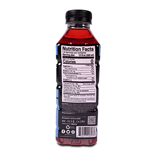 Electromax Electrolyte Drink For Hydration And Recovery, Zero Calories -12-Pack 21.3Oz (630Ml) (Fruit Punch) #TOP1