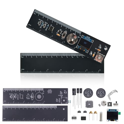 DIY Digitaler Winkelmesser löt bausatz 0-360°mit LCD Display Wasserwaage Elektronik bausatz löten Lernen Set für den Hausgebrauch, zum Zeichnen