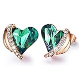 ♥ROSA ENGEL DESIGN ♥ Verziert mit eingelegten Herzkristallen in Rosévergoldung. Das schlichte und doch romantische 