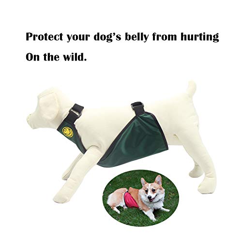 Dog Harness, Chest and Belly Protector Pet Vest Clothes Harness Breathable Waterproof for Dogs Cats Corgi (Medium, Red) - Image 4