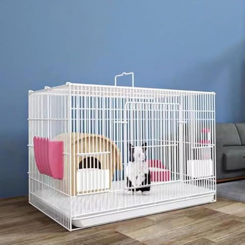 小動物用大型金属製ケージ ホワイト　チンチラ　デグーなど 223589-2.jpg