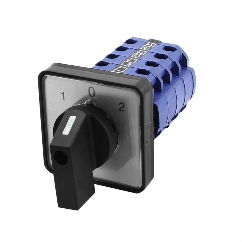 3 Position 16 Terminals Rotary Cam Changeover Switch 660V 20A