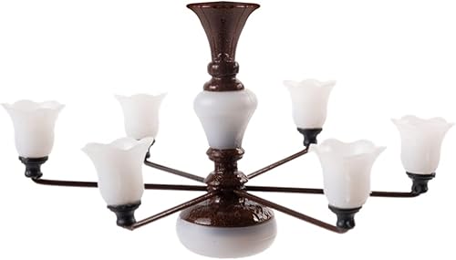 Yardwe Decoraciones para Salas De Casa Lámpara de Techo Pequeña Modelo Mini Lámpara de Techo Apliques de Pared Modelo de Luz Miniatura Modelo