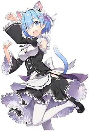 Amazon Co Jp Faniumon 13cm ゼロから始める異世界生活 レム バイク ステッカー 防水 強い粘着力 ステッカー アニメ 文房具 オフィス用品