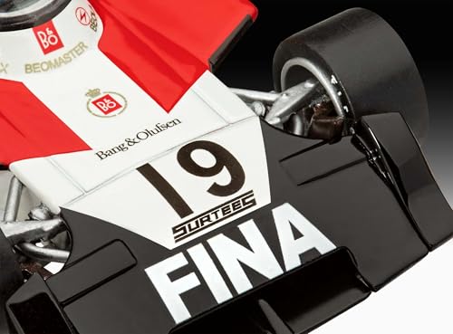 Revell Modellbausatz Surtees TS16/03, Formel 1 – Legendärer F1-Rennwagen mit 3-Liter-Ford-Motor, Historische Lackierung – Entwickelt von John Surtees – Für Motorsportfans & Sammler
