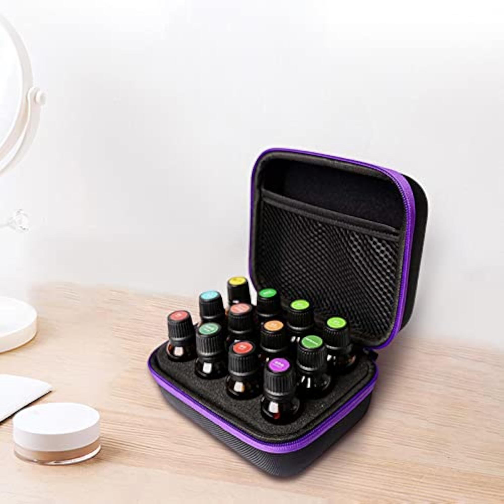 Travel Essential Oil Carrying Case with 12 Slots