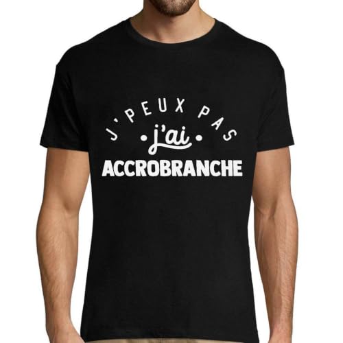 T-Shirt Homme Jpeux Pas Accrobranche - Imprimé en France