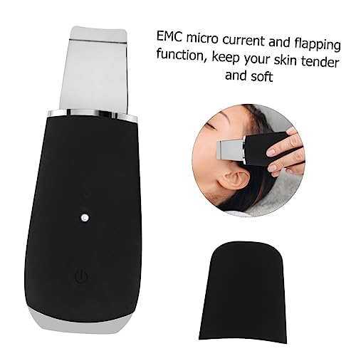 FRCOLOR Raspador De Limpador De Poros Elétrico Aspirador De Pó De Poros Esfoliante Facial Elétrico A