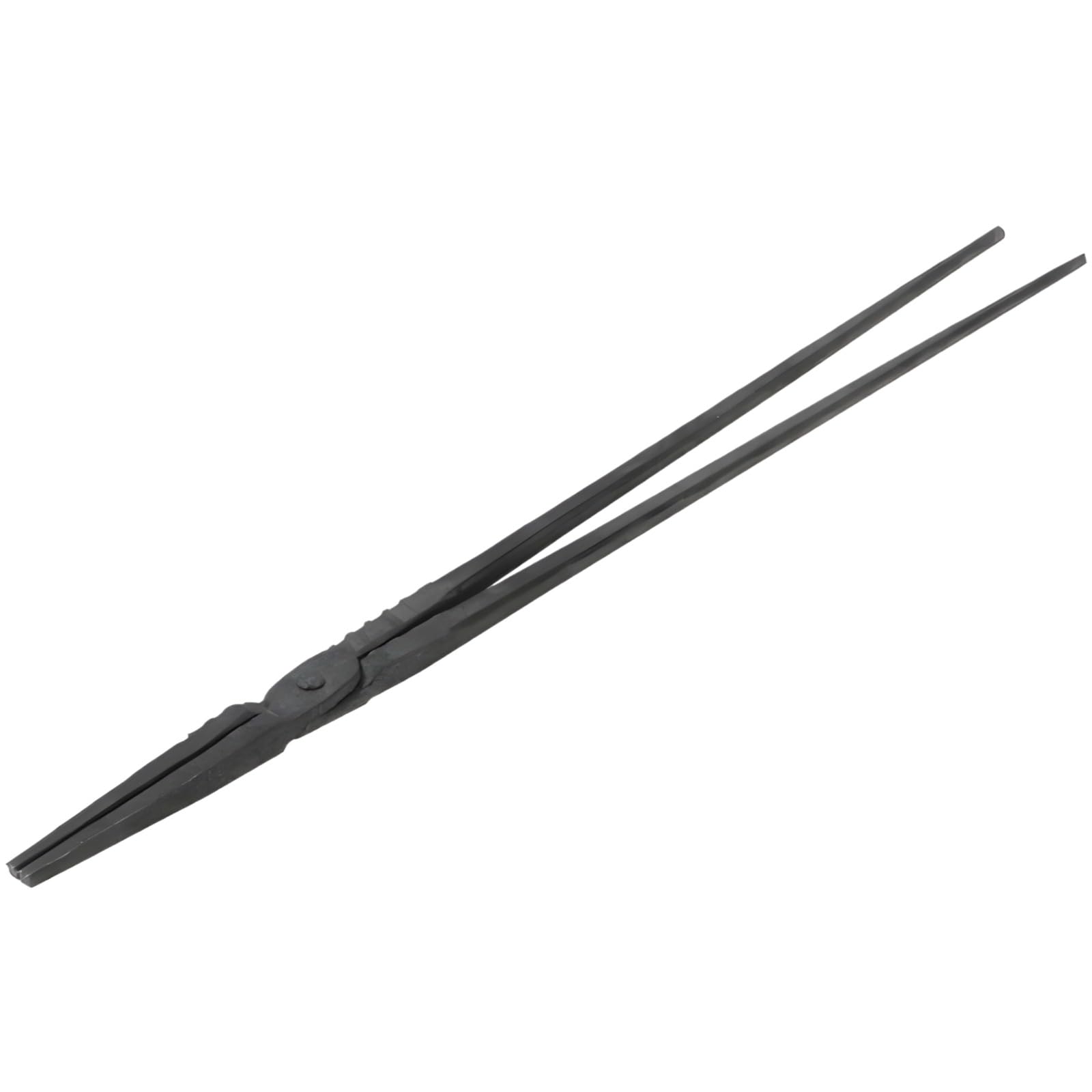 Pinza da forgiatura per forgiatura in acciaio al carbonio e ferro, strumento di forgiatura con manico lungo per principianti ed esperti, per una presa precisa e un lavoro controllato
