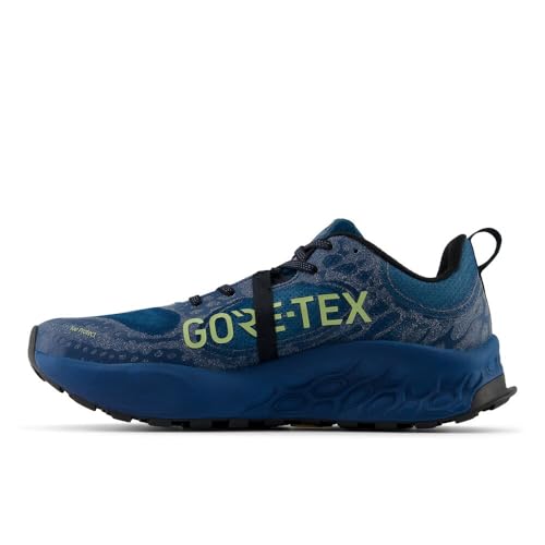 New Balance Women's Fresh Foam X Hierro V8 Gore-Tex Trail Running Shoe, Deep Sea/Black/Everglade Green, 9.5 M