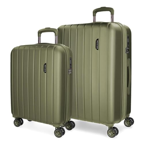 Movom Wood Juego De Maletas Verde 55 70 Cms Rígida Abs Cierre Tsa Integrado 119l 6,74 Kgs 4 Ruedas Dobles Equipaje Mano Movom Wood Juego De Maletas Verde 55 70 Cms Rígida Abs Cierre Tsa Integrado 119l 6,74 Kgs 4 Ruedas Dobles Equipaje Mano