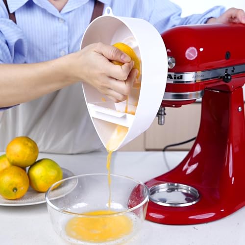 2 Pack Filterteile, kompatibel mit Kitchen Aid Saftaufsatz, Weiß