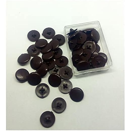 PVC Self-Tapping Screw Cap Covers 500 Pcs