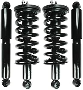 PM Auto Set 4 Front Quick Strut-Rear Shock For 2004 Nissan Pathfinder Armada SE, RWD