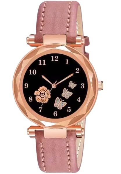 Watch Analogue Black Dial Magnet Watch for Women Or Girls-image-9