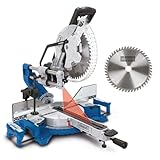 Scheppach Kappsäge HM305SL mit Laser | 180mm Schnitthöhe | 340mm Schnittlänge | 2000W | Ø305mm...