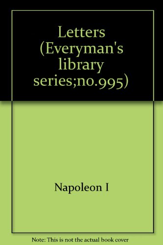 Letters (Everyman's library series;no.995) B0000CIV94 Book Cover