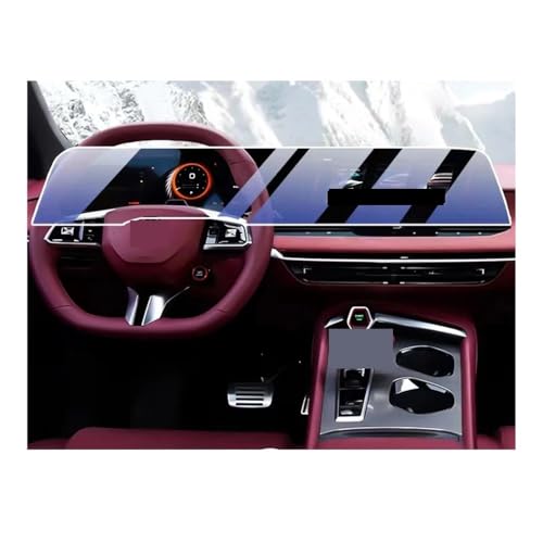 Film protecteur d'écran navigation en TPU souple et transparent pour MG 7