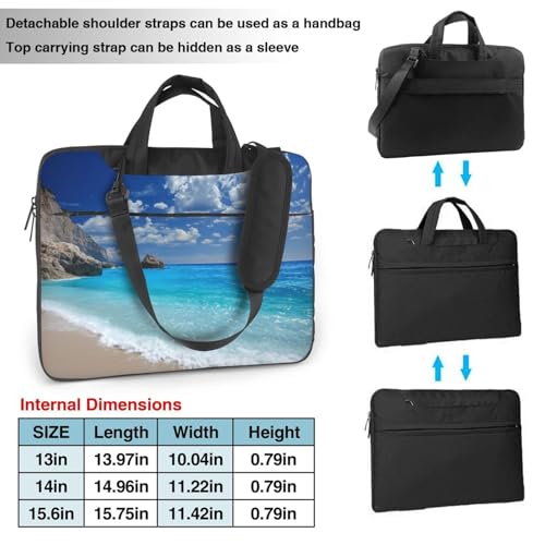 Maletín impermeable para laptop 15.6 pulgadas miniatura 4