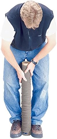 Vista 4 de Broan-NuTone 371 Manguera estándar de vacío central de bajo voltaje, 32 pies, gris oscuro (372) y manguera de vacío central CA130 con tubo