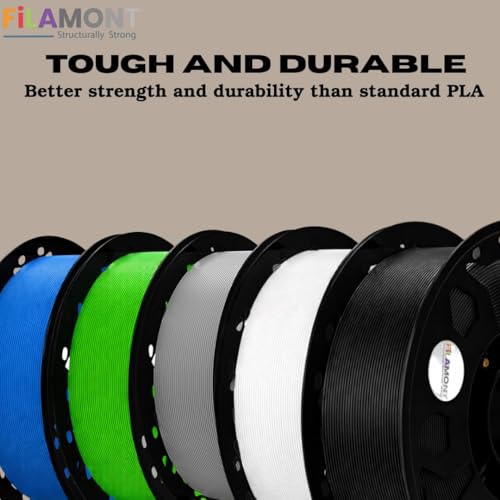 Image of FiLAMONT PETG Premium Plus 3D Printer Filament 1.75mm, 1KG Spool (Blue)