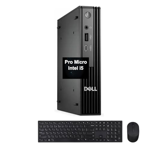 Dell Pro Micro QCM1250 Mini PC with WiFi 6E