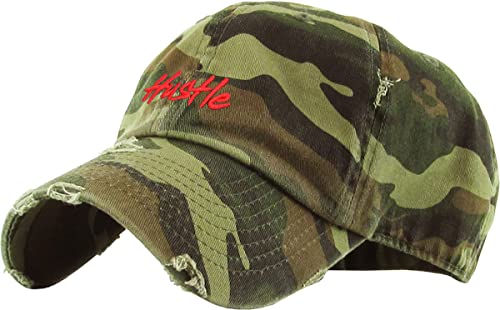 Image of KBETHOS Dad Hat Trust No One Royalty Hustle Vibe Baseball Cap Adjustable Cotton Vintage