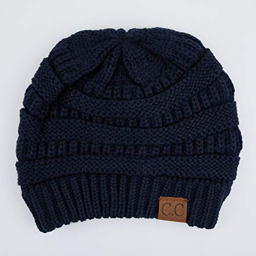 Image of C.C Exclusives Cable Knit Beanie - Thick, Soft & Warm Chunky Beanie Hats (HAT-20A)(HAT-30)(HAT-730) (YJ-816) (HAT-80)