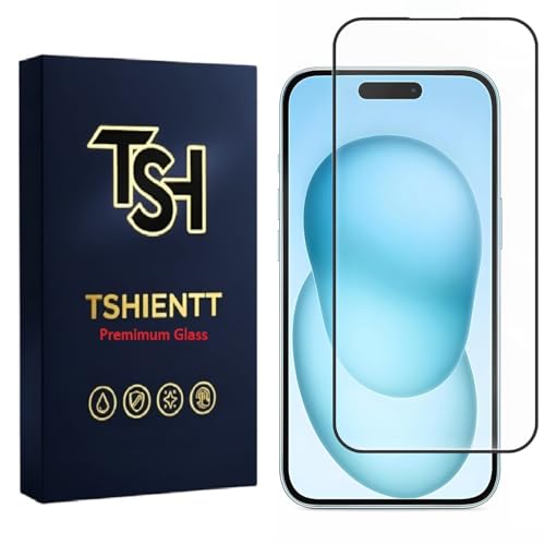 Image of Tempered Glass Screen Protector Compatible for iPhone with Edge to Edge Coverage - Case Friendly, Anti-scratch (1, iPhone 15 Plus /16 Plus)
