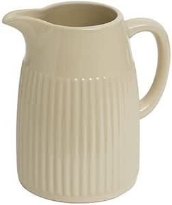 Amazon.com: Typhoon Vintage Kitchen 6-Cup Stoneware Pitcher, Vintage Cream: Amzn Home Kitchen ...
