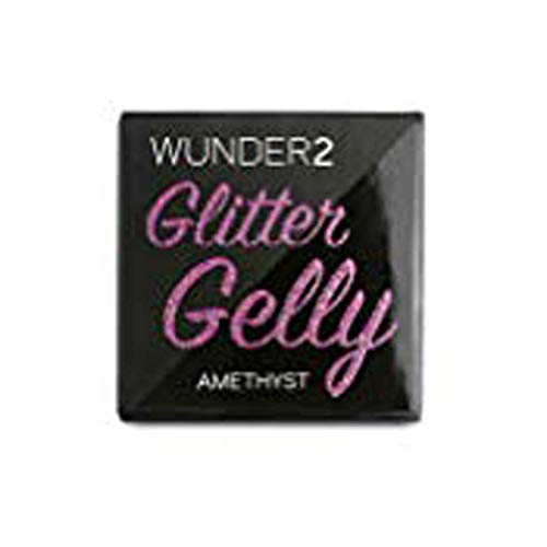 Wunderbrow Glitter Gelly Long Lasting Glitter Gel - Face, Eye And Body Glitter Makeup, Amethyst Color #TOP6