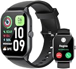 Smart Watch for Men Women Answer/Make Calls,Smartwatch with Heart Rate Sleep Counter Fitness Tracker, 100+ Sport Modes IP68 Waterproof Step Counter Smartwatch for iOS Android,Black