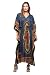 Riviera Sun Short Caftan Dress for Women with Medallion Print