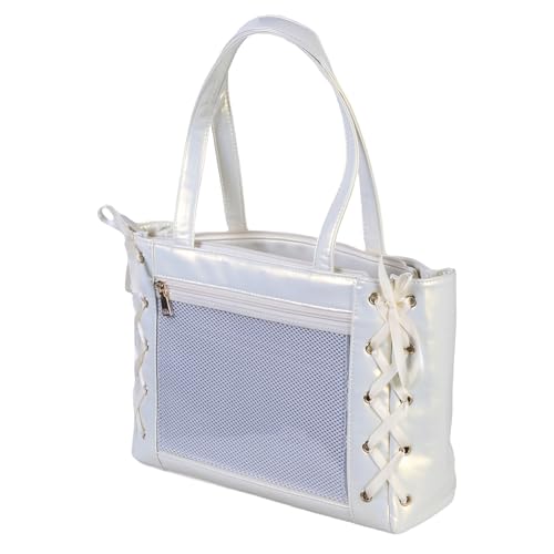 Itabag sac à bandoulière en PVC grande capacité pour l'école et le travail