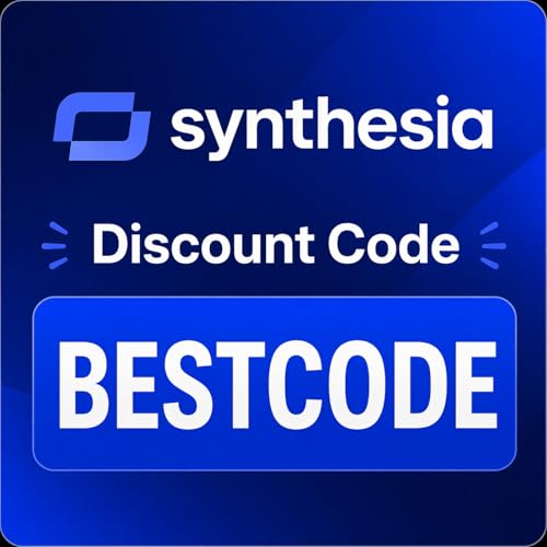 『Synthesia 25% Discount Code "BESTCODE"』のカバーアート