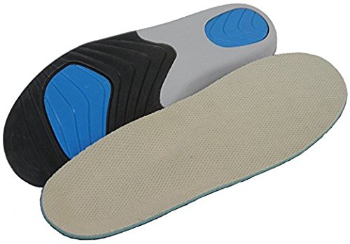 Optimal Full Orthotic Arch Support Motion Control Insole with Met Pad by Ciabatta's (Women's 9-10 / Men's 8-9)