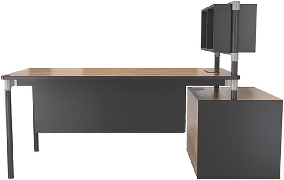 Office Furniture Desk Staff Table and Chair Combination Computer Office Table Single Simple(E)