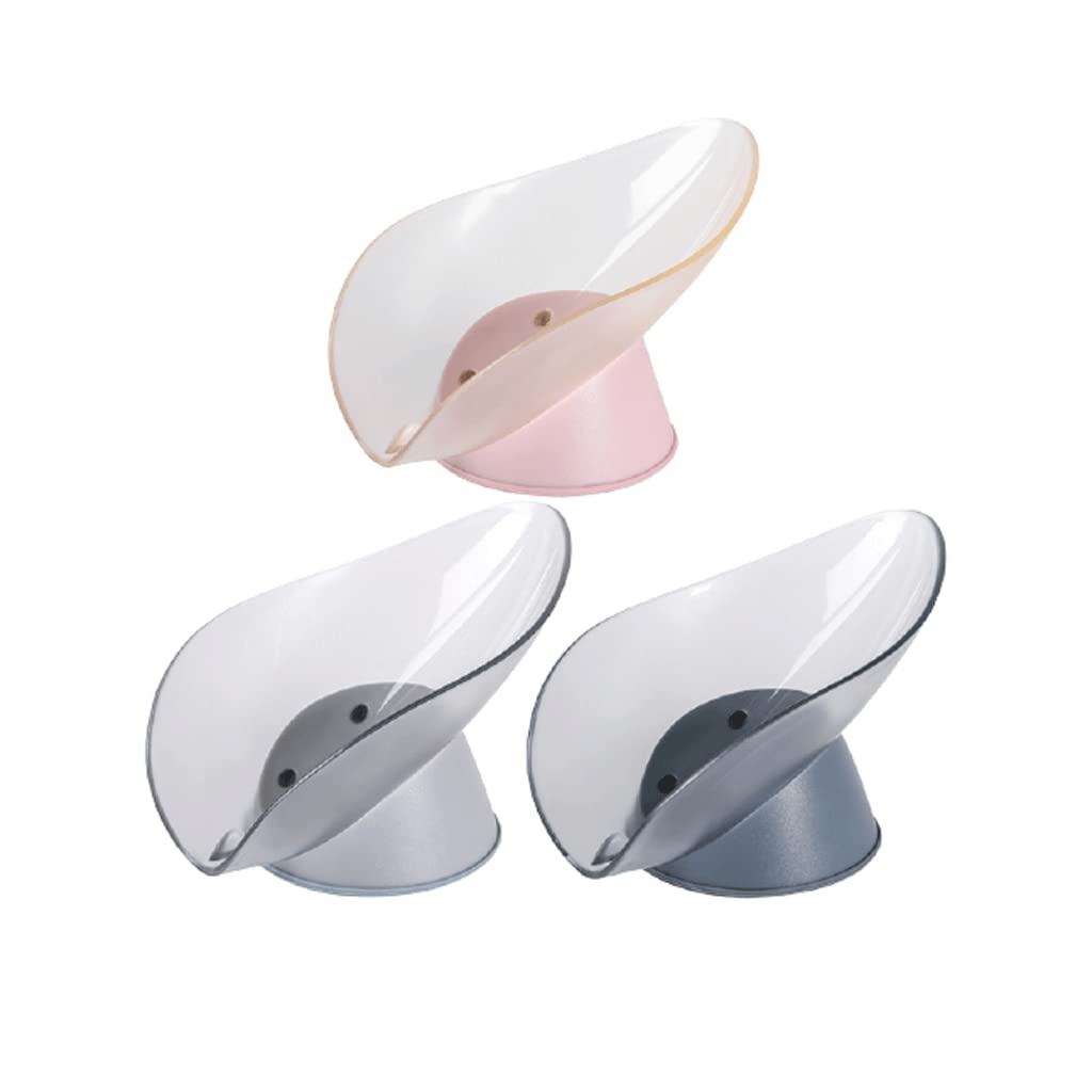 Jabonera, jabonera, jabonera Creativa con Drenaje automático, jabonera con Drenaje Desmontable con Base de Ventosa, jabonera Multifuncional for encimera de baño,Jabonera(Type a)