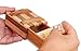 Logica Puzzles Art. Zebra Box - Wooden Brain Teaser in Fine Wood - Puzzle Box - Magic Money Box - Difficulty 3/6 Hard - Leonardo da Vinci Collection