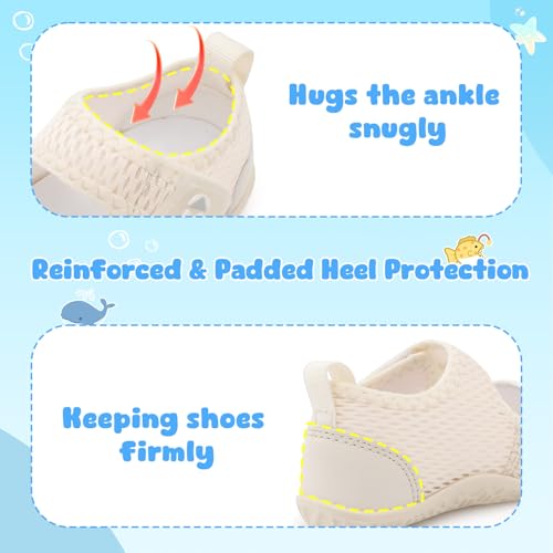 Image of Centipede Demon Toddler Water Shoes Boys Girls Swim Aqua Socks Barefoot Kids Water Sandals Quick Dry Breathable Lightweight for Beach Pool Waterpark